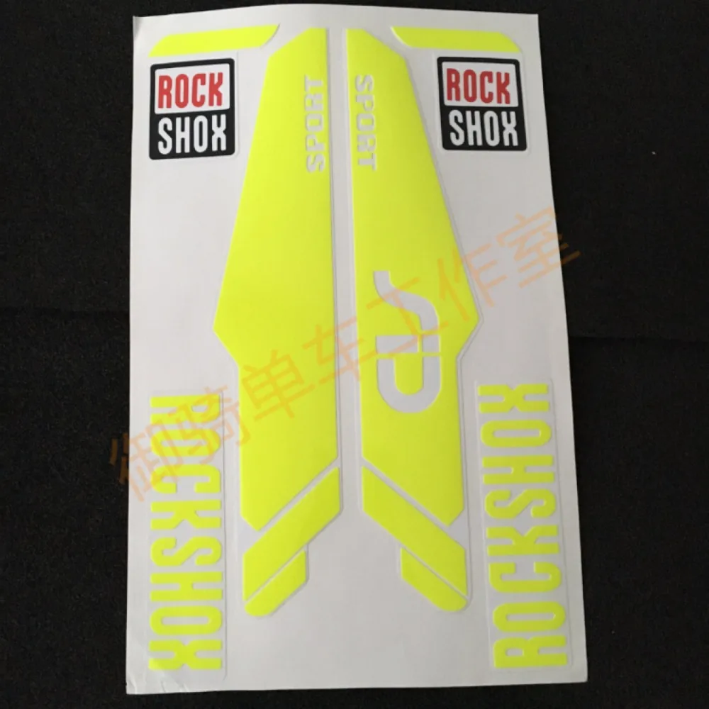 Велосипедная фоторамка для rockshox/rock|bike fork sticker|rock shox stickersshox stickers |