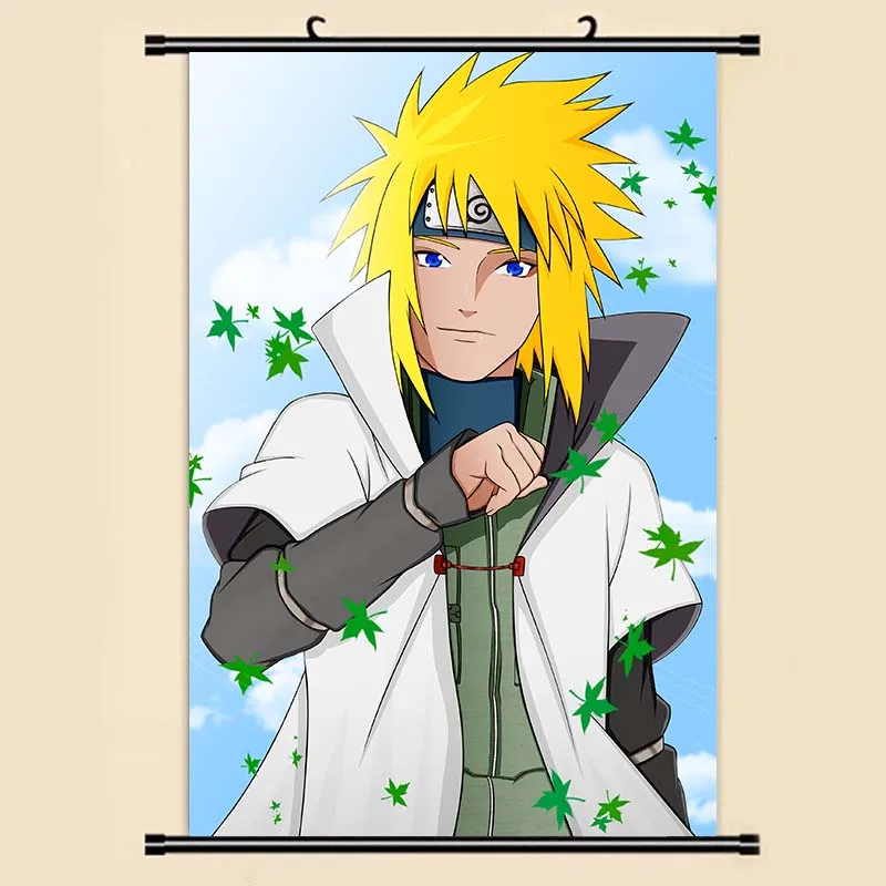 Аниме манга наруто Настенная картина свиток 40x60 обои наклейки постер 001|wall scroll|naruto