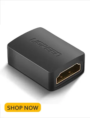 Ugreen Mini HDMI к HDMI Мужской к женскому HDMI Кабель-адаптер M/F конвертер для планшетных ПК ТВ мобильного телефона 1080P