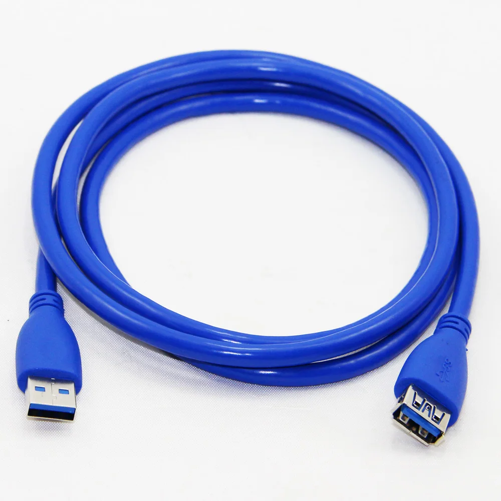 1 5 м футов USB 3 0 удлинитель Мужской и Женский M/F 9 + ядро двойное экранирование