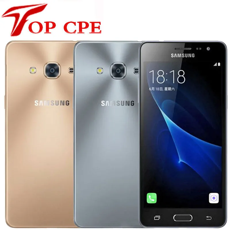 Оригинальный разблокированный мобильный телефон Samsung Galaxy J3 Pro 5 0 дюйма 2 гб озу 16