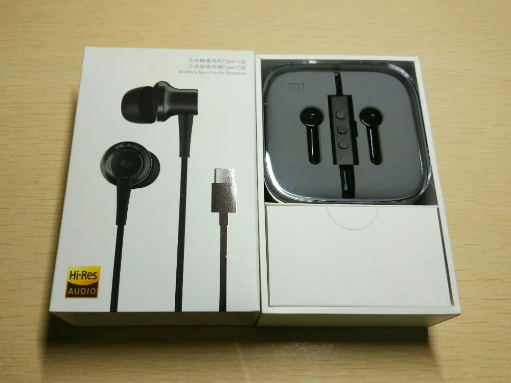 Брендовые оригинальные наушники Xiaomi ANC Hybrid Type C для зарядки без микрофона