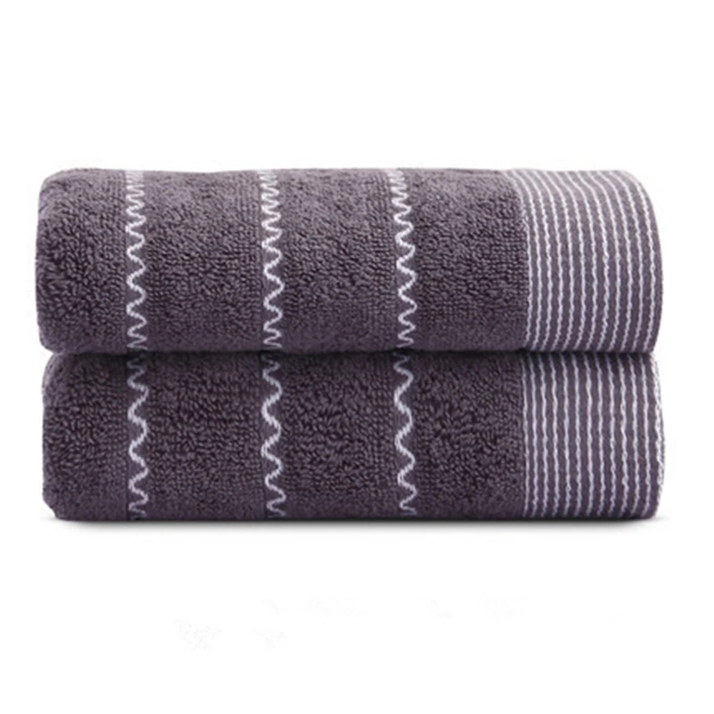 LCTMMYGS 2piece packaging Towel cotton thickened soft absorbent face towel for adult men and women | Дом и сад