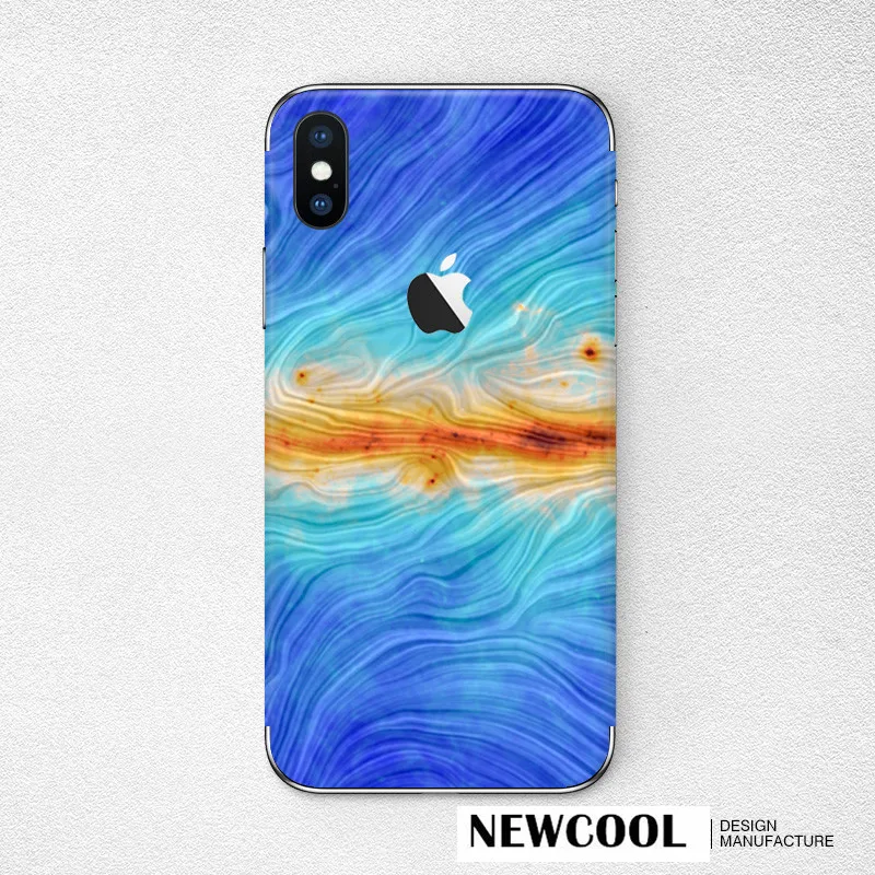 for iPhone X back filmBeautiful scenery Protective cover stickers For phone Color film Paster Decorative |