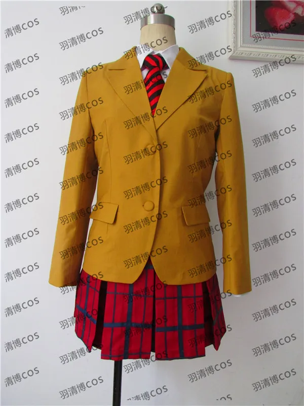 

Love Tyrant Akane Hiyama Akane School Uniform Dress Cosplay Costume F008
