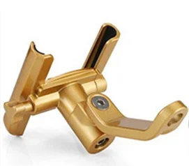 gold MOTOWOLF металлический держатель для руля велосипеда мотоцикла держатель для телефона с поворотом на 360 градусов для Iphone samsung XIAOMI - Цвет: gold