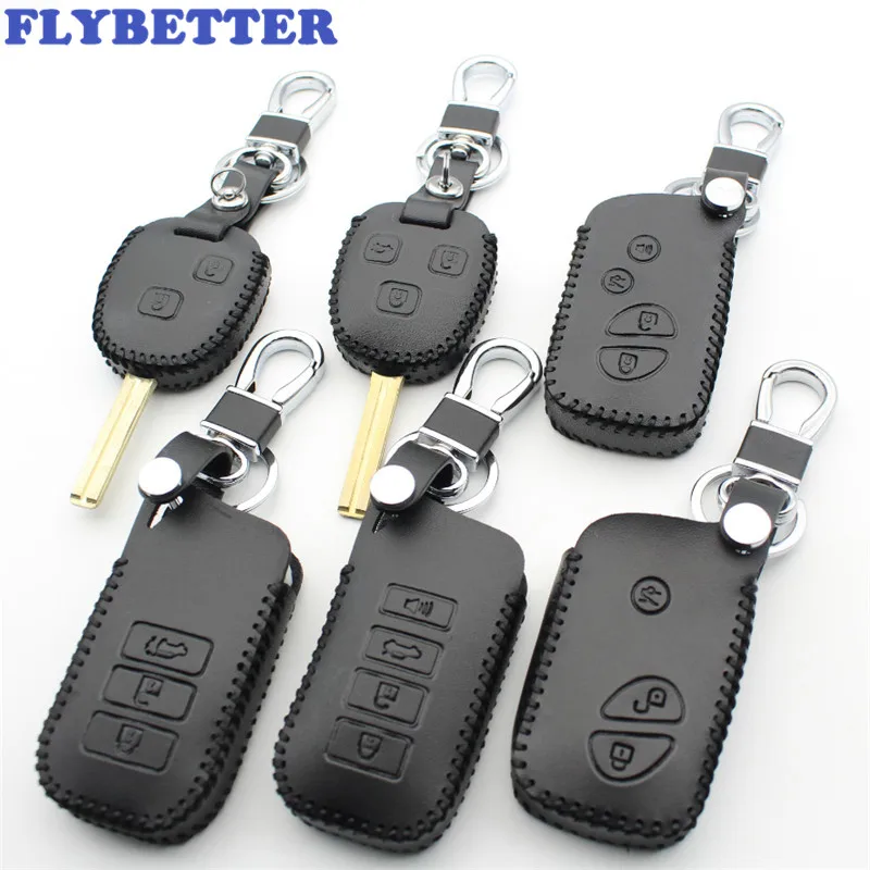 Чехол для ключей FLYBETTER из натуральной кожи Lexus RX270/ES200/RX330/NX300/LS250/IS250/RX200/CT200H/GX460