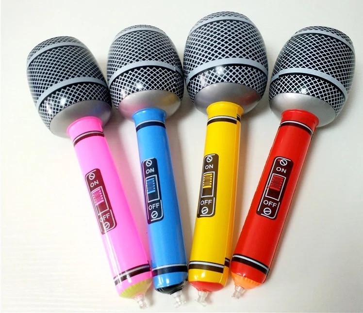 2020 надувные микрофонные игрушки Воздушные шары из фольги для киидов музыкальный