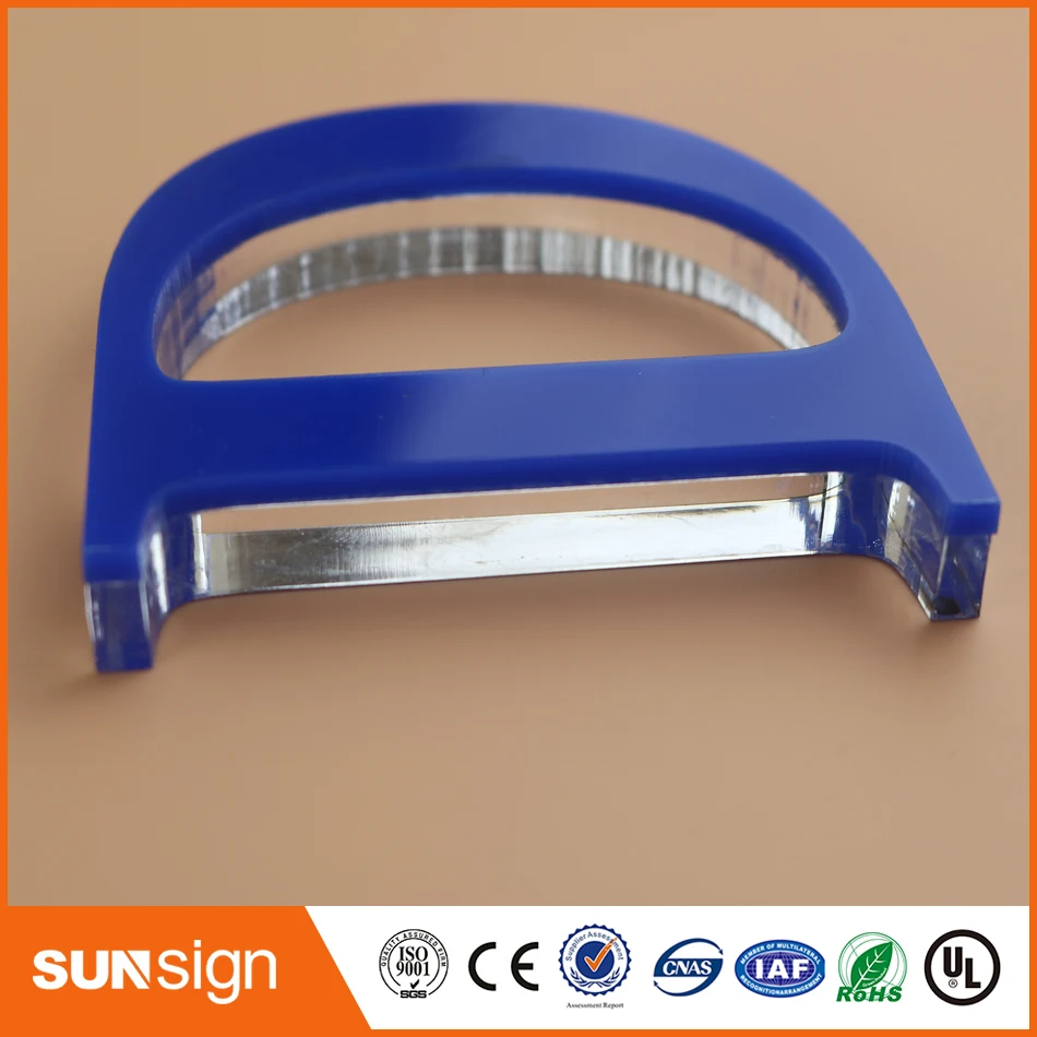 Пластиковая табличка с зелеными буквами из плексигласа для рекламы|letter sign