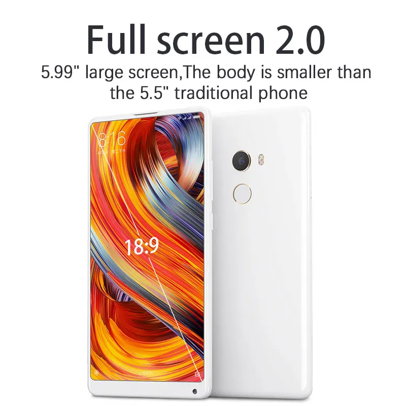 сплей для XIAOMI Mi MIX 2 LCD в сборе с тачскрином на рамке Оригинал 5.99'' черный