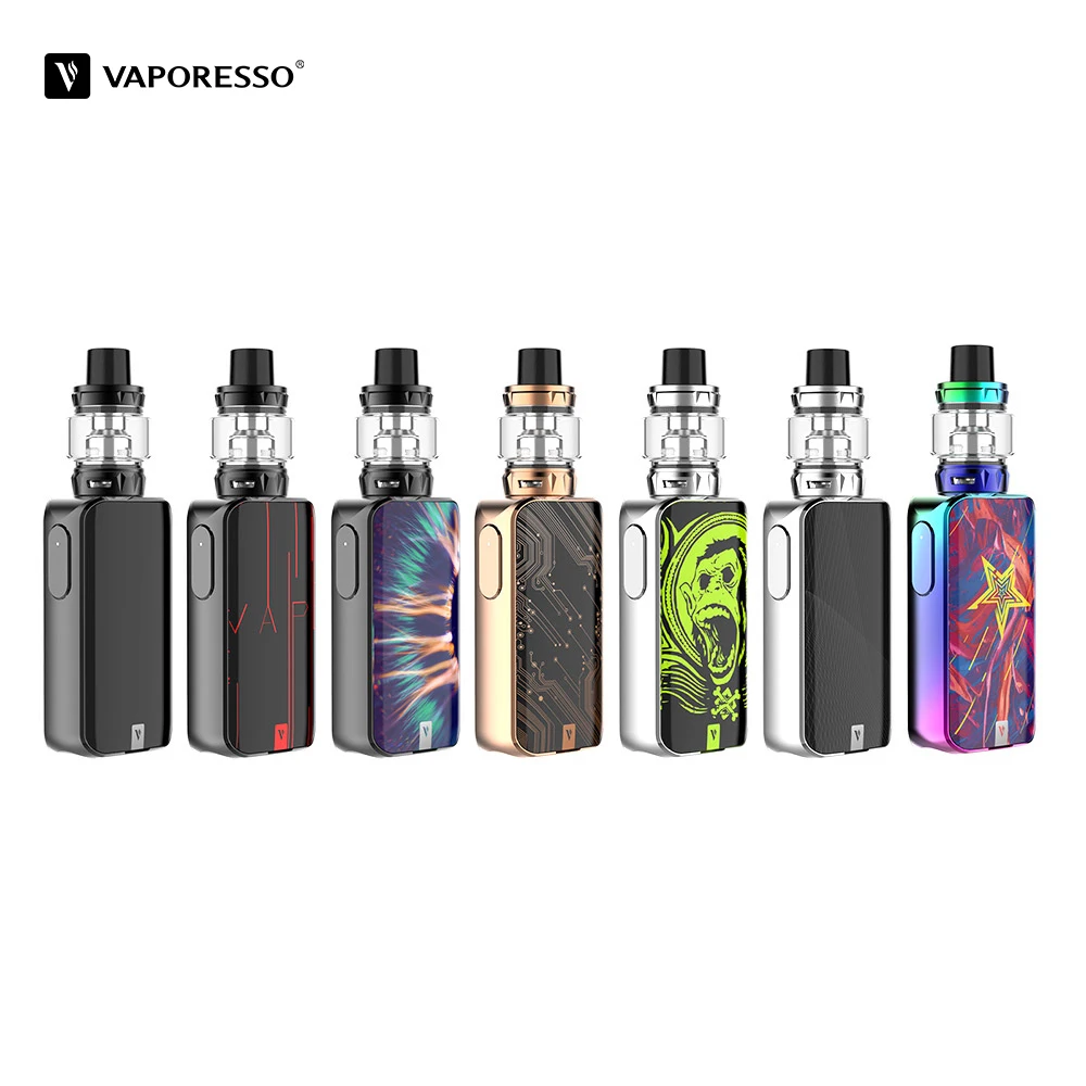 Оригинальный Vaporesso Luxe S Kit No18650 электронная сигарета с 220 Вт боксмод 8 мл вейп