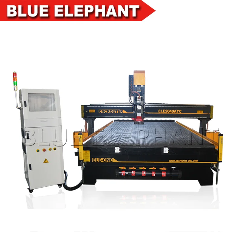Фрезерный станок с ЧПУ Blue elephant 3d 2040 atc шпиндель для деревообработки