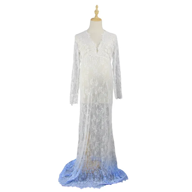 Летнее платье для беременных большие размеры реквизит фотосъемки кружевное