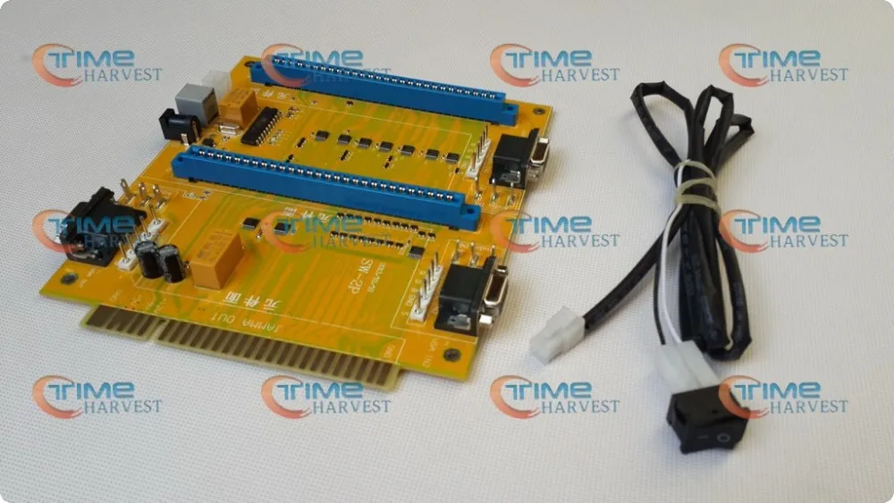 

Удлинитель Jamma 2 в 1, конвертер PCB/1 jamma в 2 jamma, преобразующая плата для аркадной машины/игрового кабинета с монетницей, 2 шт.