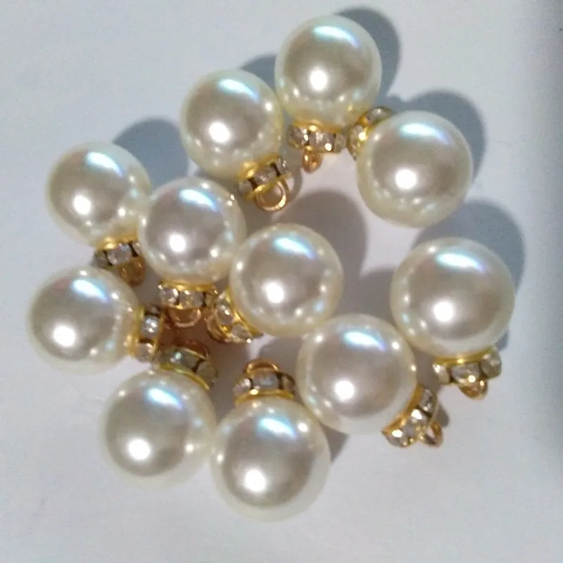 Золото Имитация жемчуга Подвеска для серьги в виде капель колье и сумки