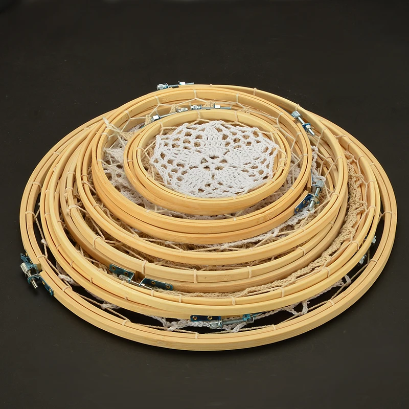 Кружево Ловец снов Набор DIY большой Doily задний план стены Висячие ремесла, украшения кружева Ловец снов Свадебный домашний декор