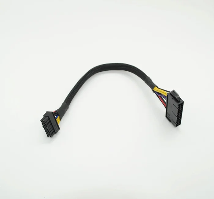 10 шт./лот ПК ATX 24 контакта до 14 контактов кабель питания 18AWG провод для материнской