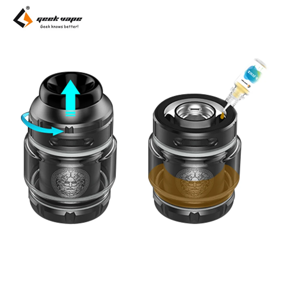 Сменный бак GeekVape Zeus X RTA емкость 4 5 мл/2 мл атомайзер VS Dual/AMMIT MTL электронная сигарета