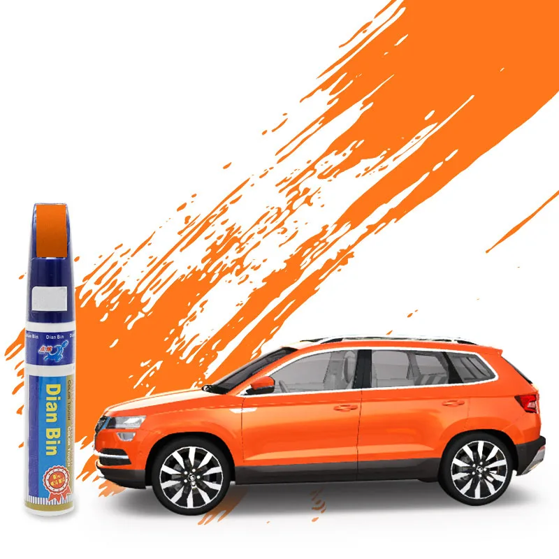 kaorq orange Lsrtw2017 автомобиль царапины ремонт спрей краска заполняющая Краска Ручка Forf Skoda Kodiaq Karoq Gt - Название цвета: kaorq orange