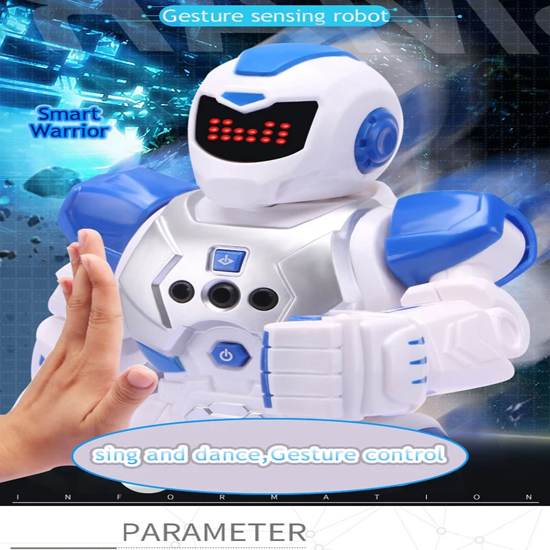 Usb зарядка робот игрушка RC датчик жеста умный робот манипулятор ручной действия Прогулки Танцы для детей Подарки детская игрушка FSWB