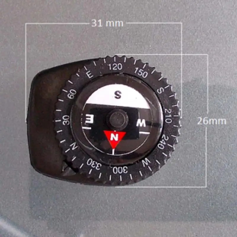 1 шт заполненное жидкостью клип на Паракорд Браслет ремешок для наручных часов