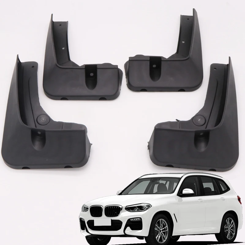 Пластиковые внешние Брызговики отделка 4 шт для BMW X3 G01 2018 | Автомобили и мотоциклы