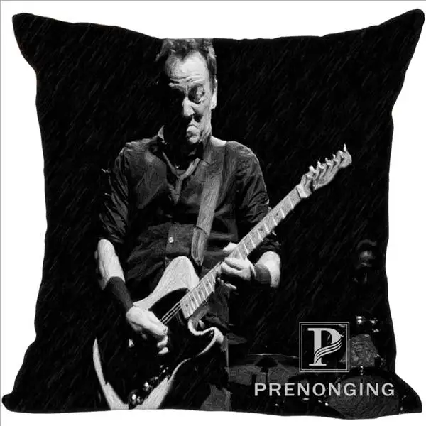 Pillowcases Заказная декоративная наволочка Брюс Спрингстин квадратная Наволочка на молнии лучший подарок 40x40 см, 45x45 см(одна сторона) 180117#117 - Цвет: Pillowcases