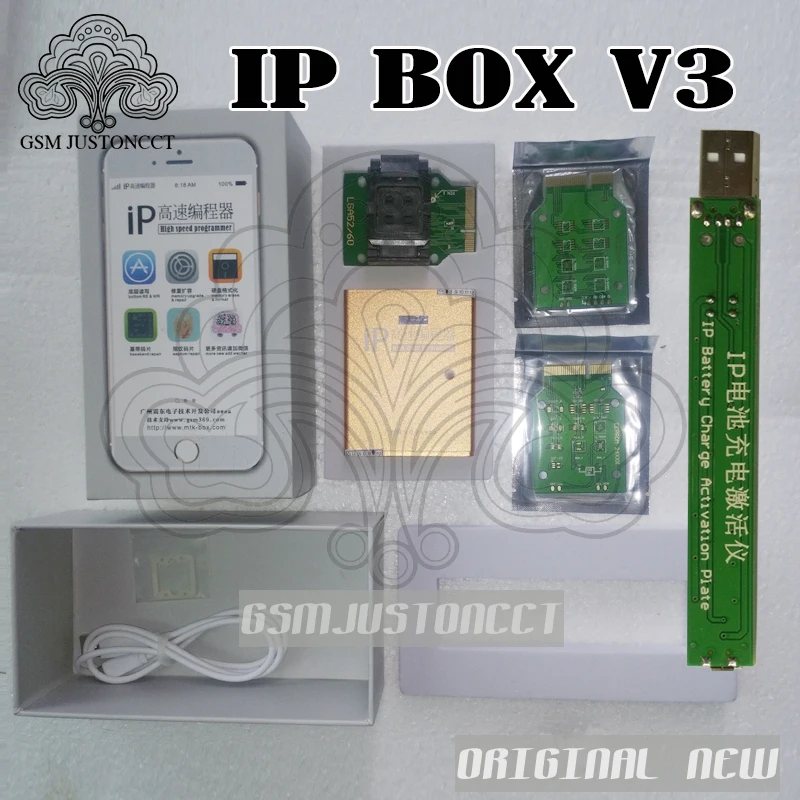 Ipbox IP BOX3 высокоскоростной программатор для телефона pad harte disk programmers4s 5 5c 5 s 6 6 plus speicher обновление для V6.0