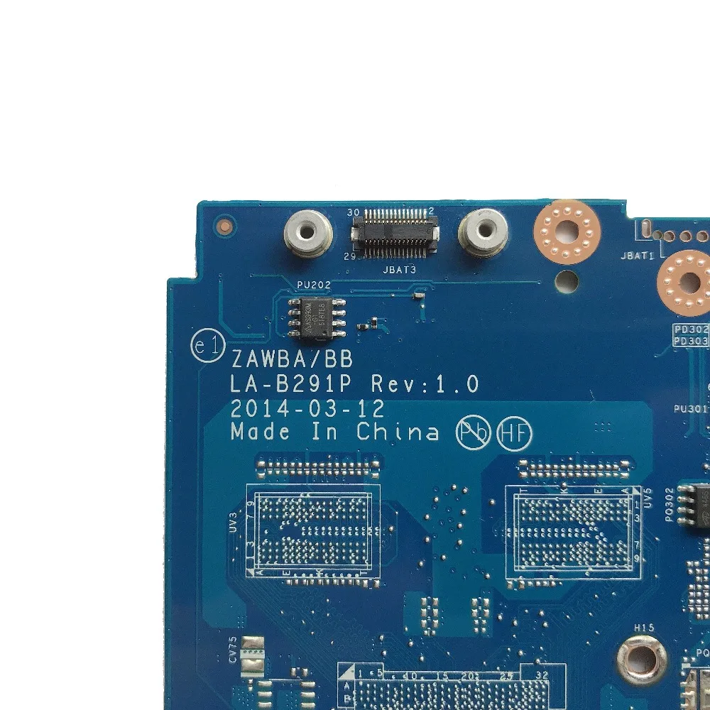 SZWXZY отлично подходит для LENOVO B50 45 материнская плата портативного компьютера с E1