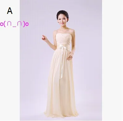 Элегантный женский светильник цвета шампанского длина до пола платья подружек