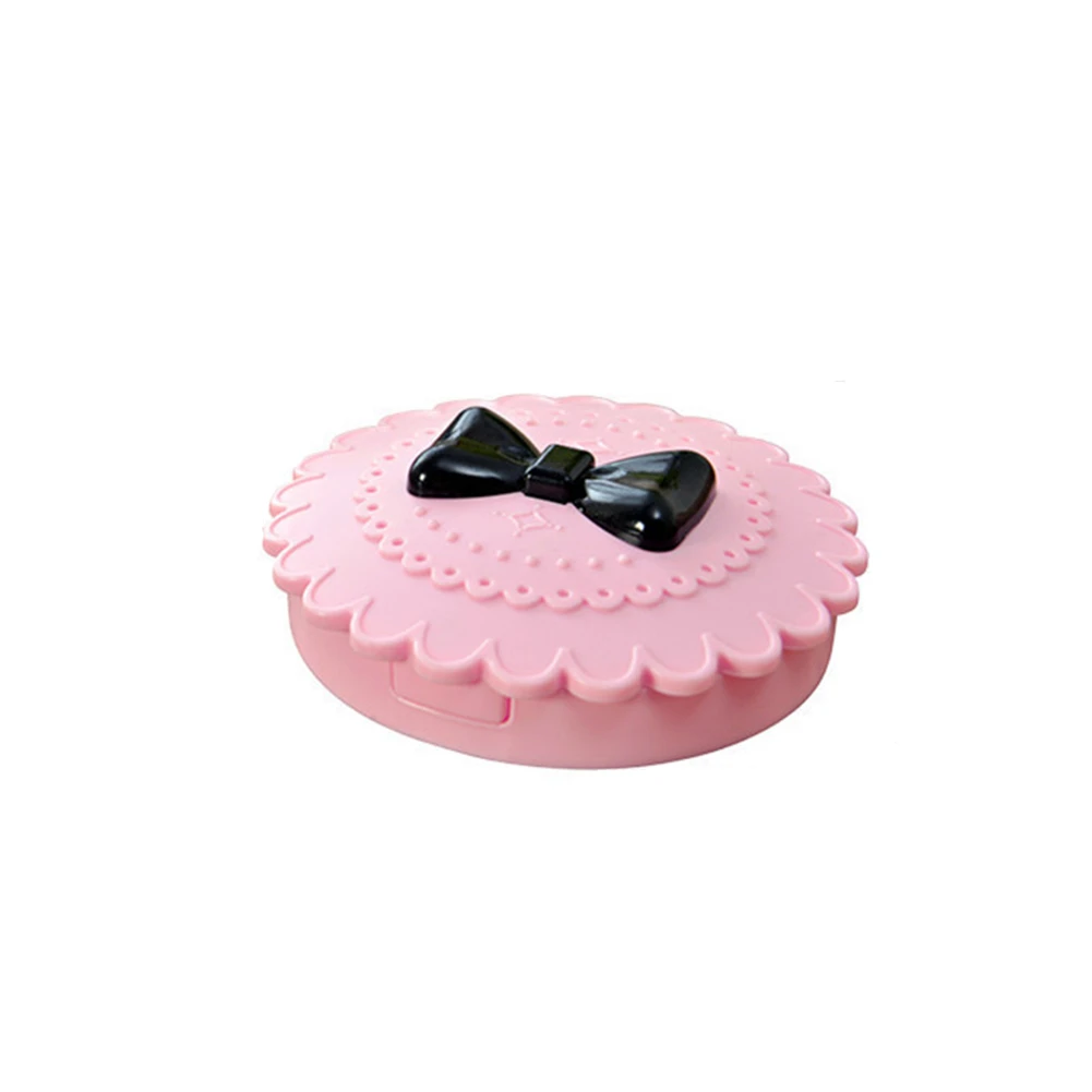 Акрил лук накладные Ресницы Коробка для хранения Косметическая зеркало Дело