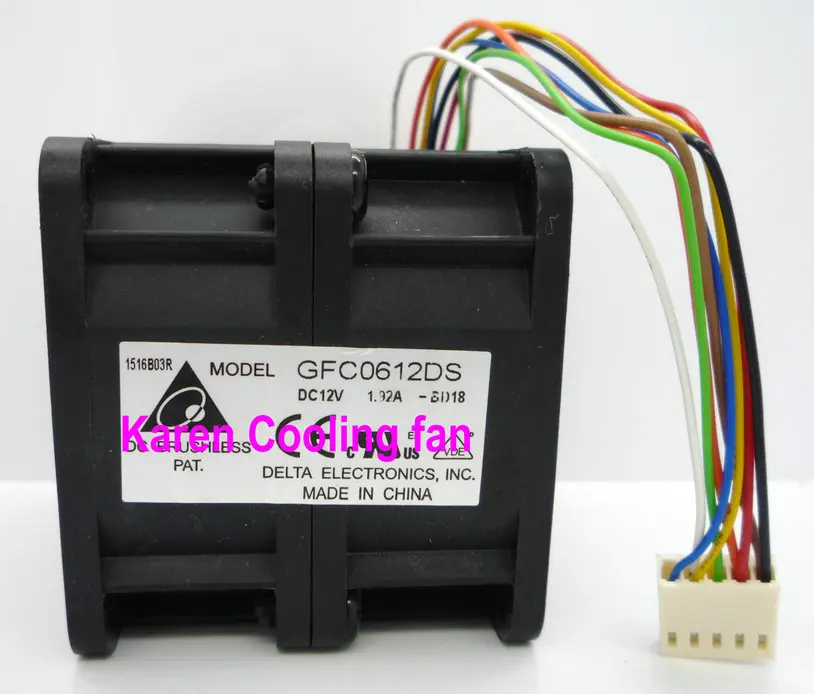 

delta 6CM GFC0612DS gfc0612ds-8d18 6056 12v 1.92a Cooling fan