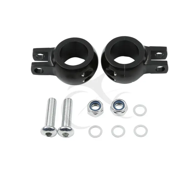 1,2" защита двигателя зажим на подножках крепления 2 цвета для Harley Dyna Fat Street Bob FXDF FXDB широкий супер Glide FXDWG мотоцикл