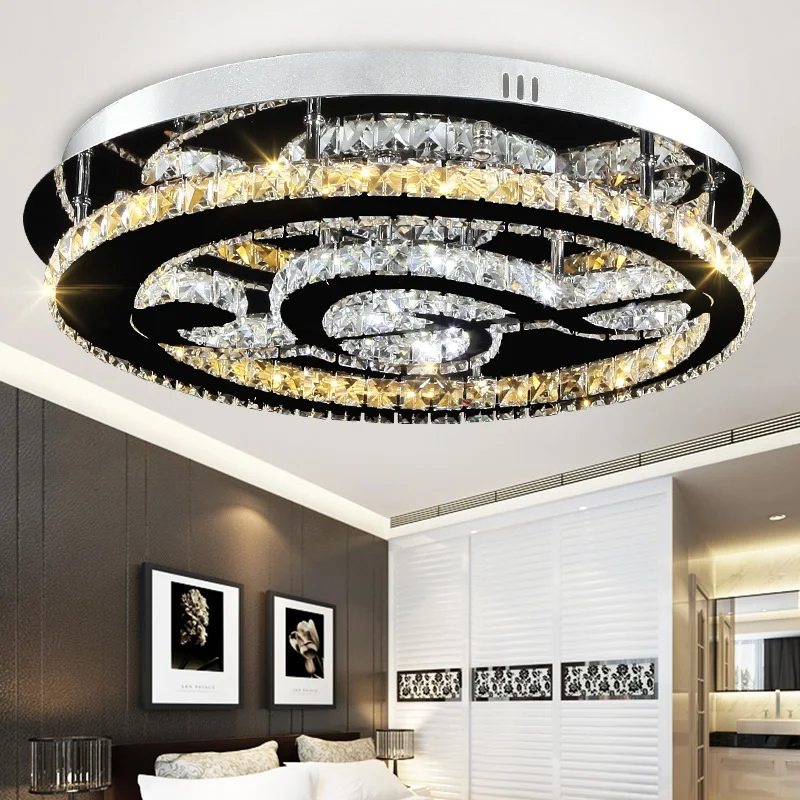 Современный теплый и романтический потолочный светильник для гостиной спальни