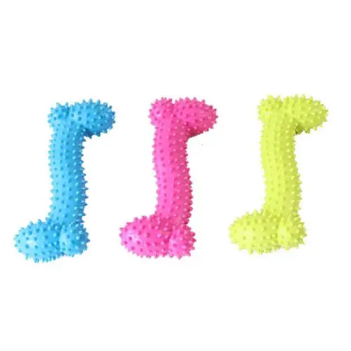 1x Pet Chew Toy Rubber Dog Puppy Teeth Gums Teething Healthy Cat Dental Durable | Дом и сад