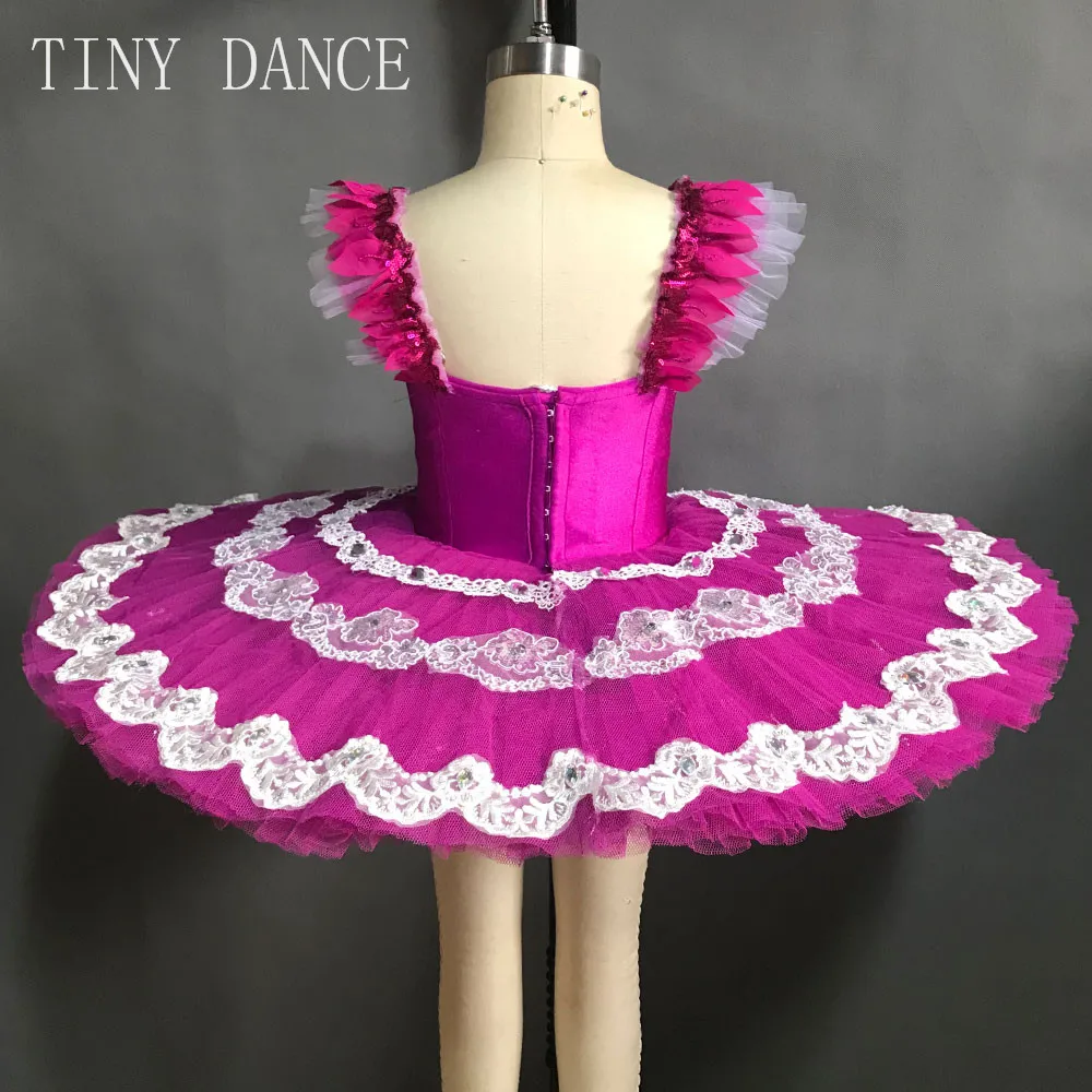 Потрясающая 10 слойная жесткая Тюлевая профессиональная балетная пачка B19020 с