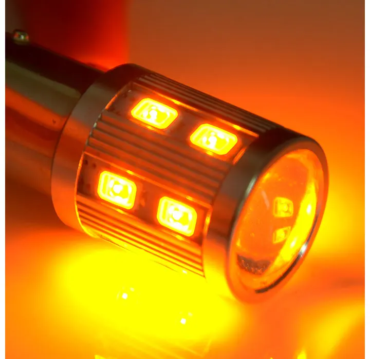 2x P21W R10W 1156 BA15S S25 1141 R5 5730 12SMD светодиодный фонарь для автомобиля с поворотным