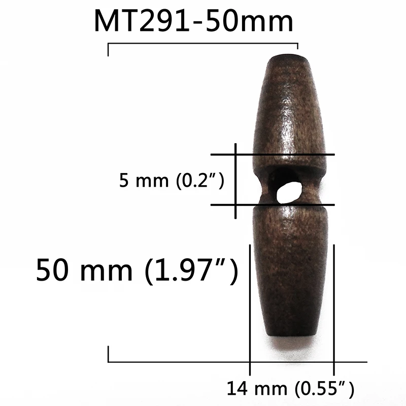 MT291-50mm 5 шт 50 шт 100 шт из натурального дерева рога большие деревянные пуговицы для шитья поделок Скрапбукинг сделай сам для одежды пальто ручной работы овальные пуговицы - Цвет: MT291-50mm