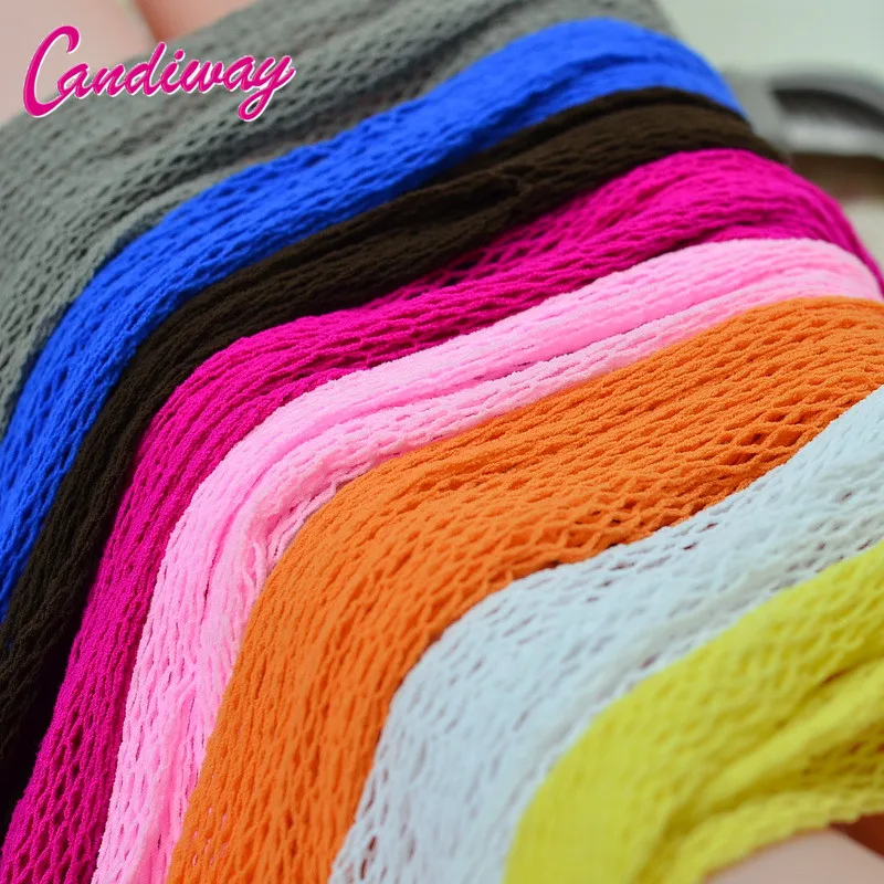 Женские сетчатые колготки Candiway вечерние ажурные с открытой спиной облегающие