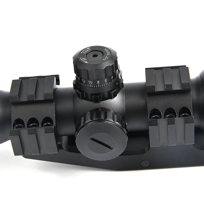 Bestsight 1,5-4x30 тактическая оптика Riflescope Long Eye Relief Rifle Scope охотничий прицел с 20 мм Tri-Rail Mount