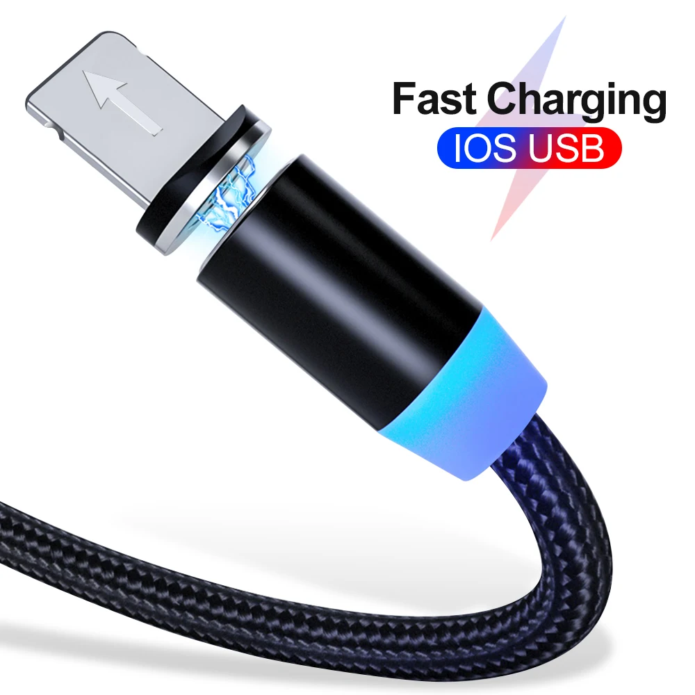 Магнитный кабель USB Type C OLAF Micro магнитное зарядное устройство для быстрой зарядки
