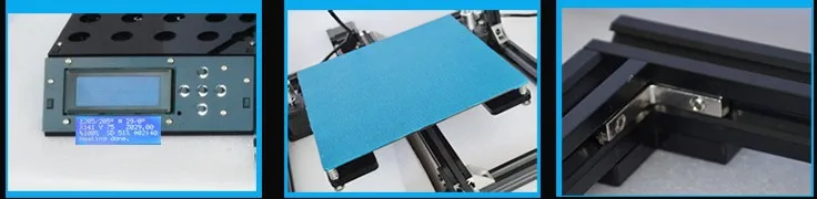 Трехмерный 3D принтер DIY Бытовой Алюминиевый Настольный Обучающий набор |