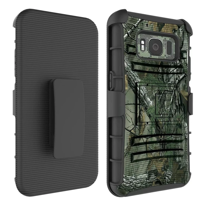 For Samsung Galaxy S8 Active / G892A Case Heavy Duty Armor Shockproof Hybrid Hard Soft Silicone Rugged Rubber Phone Cover |