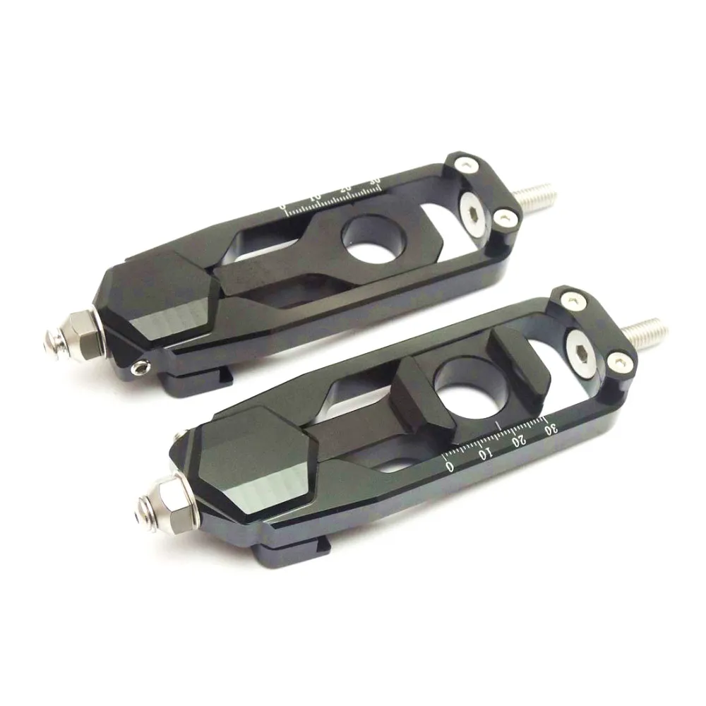 Black Для Yamaha YZF R1 регуляторы цепи натяжители CNC алюминиевый YZF-R1 2007 2008 2009 2010 мотоцикл части после рынка - Цвет: Black