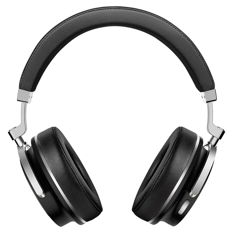 Bluedio беспроводные наушники, портативная bluetooth гарнитура T4 с микрофоном для IPhone, huawei, Xiaomi, музыкальные наушники - Цвет: Черный