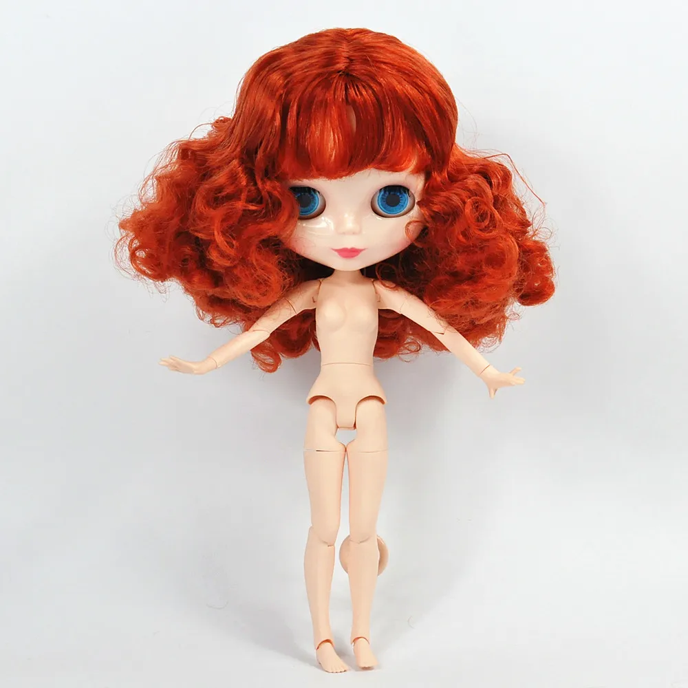 Шарнирные подвижные куклы Blyth, волосы, сделай сам, обнаженные игрушки BJD, модные куклы Blyth, подходят для переодевания, изменения макияжа, рождественский подарок для девочки