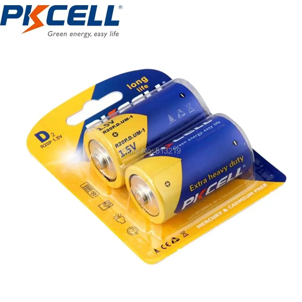 20 шт. неперезаряжаемые аккумуляторы PKCELL 10 1 5 в|batterie r20|battery koreabattery powered led strip light |