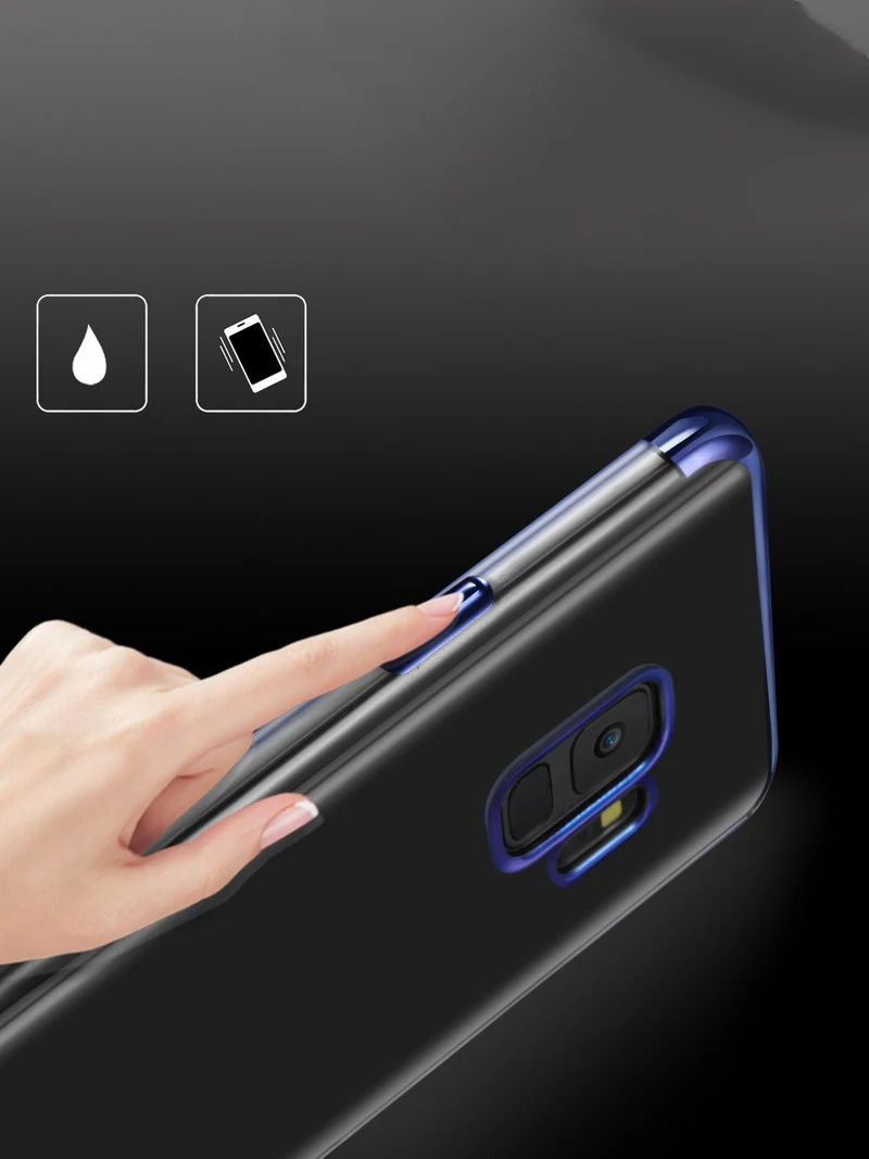 ТПУ чехол для Samsung Galaxy S6 S7 Edge S8 S9 Plus A3 A5 A7 J3 J5 J7 2016 2017 A8 2018 Note 8 Мягкая Лазерная
