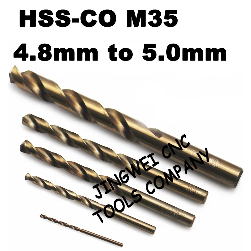 HSS Кобальт M35 сверло 4 8 мм 9 5 0 для нержавеющей стали|drill bit|twist drill bithss cobalt |