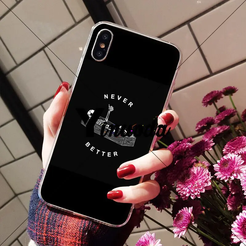 Новый прозрачный чехол Yinuoda для iPhone 5 5Sx 6 7 7plus 8 8Plus X XS MAX XR | Мобильные телефоны и